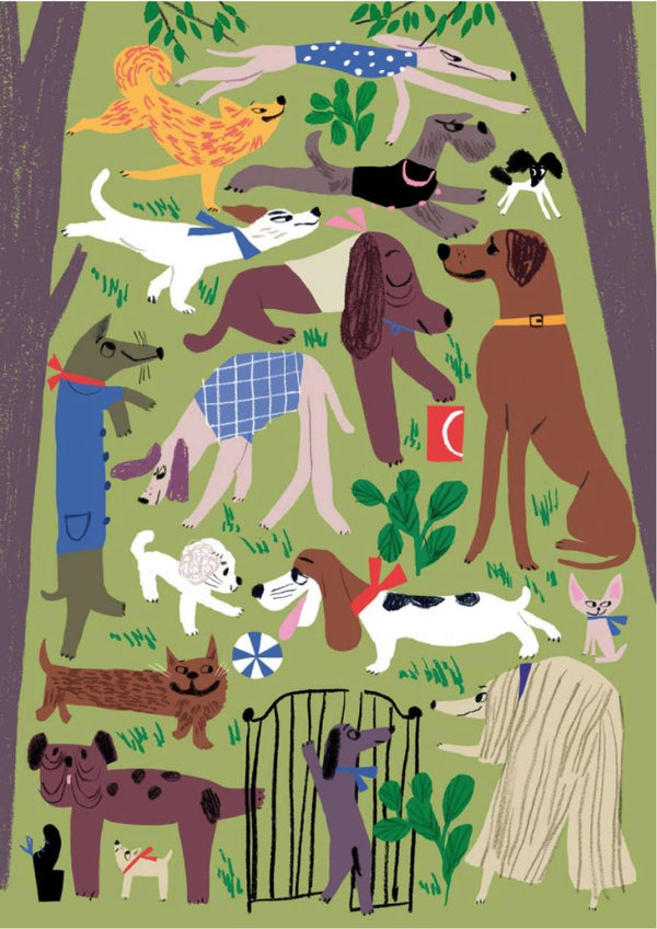 Dog Park Poster (50x70cm)