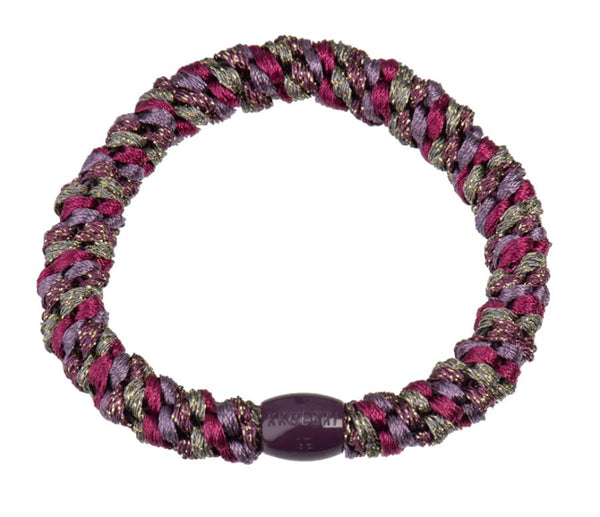 Kknekki Haargummi Mix Mulberry-Grape Glitter