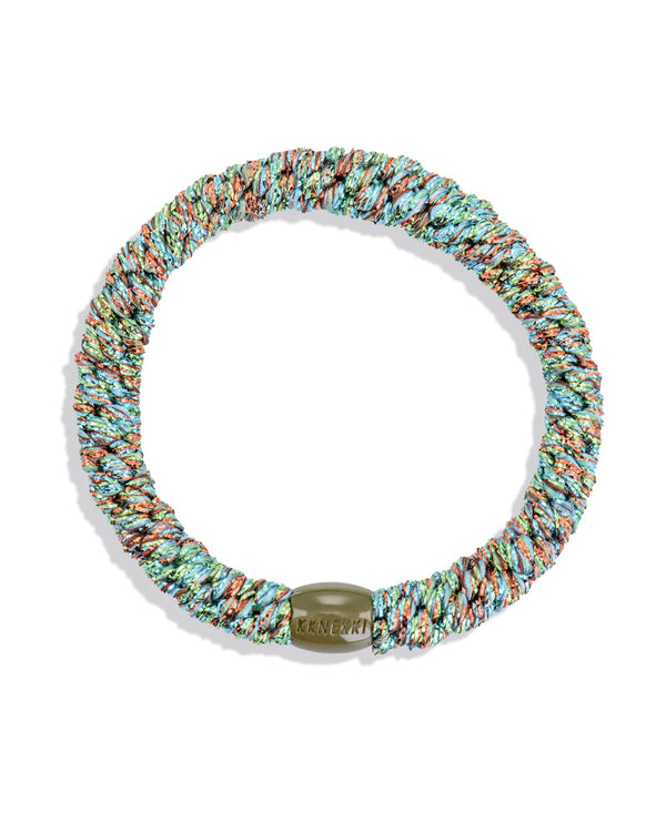 Kknekki Haargummi Coral Green Glitter