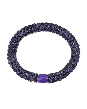 Kknekki Haargummi Dark Purple Glitter
