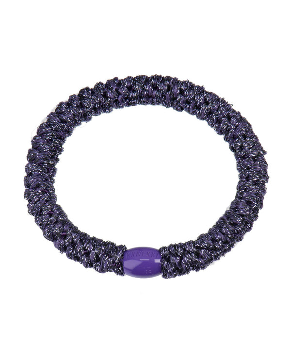 Kknekki Haargummi Dark Purple Glitter