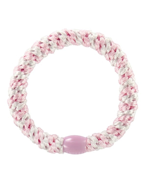 Kknekki Haargummi Light Pink-White Stripe