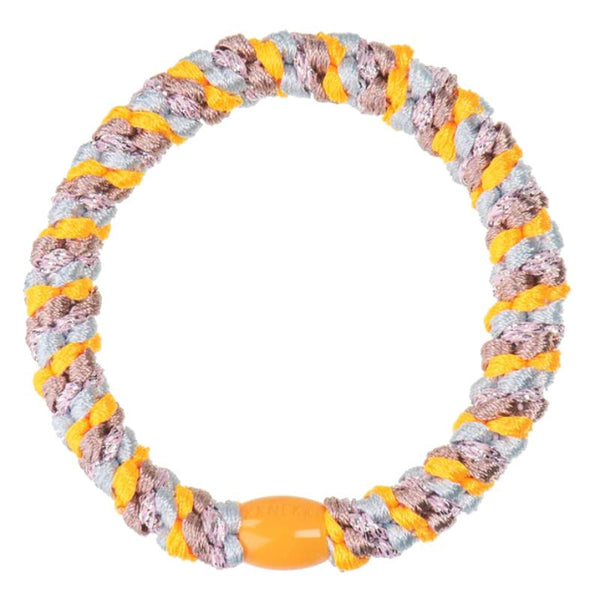 Kknekki Haargummi Mix Light Pink Orange Glitter
