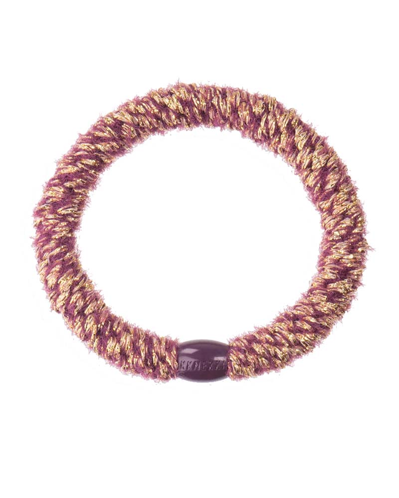 Kknekki Haargummi Velvet Glitter Bordeaux
