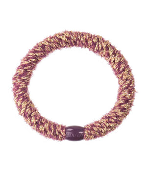 Kknekki Haargummi Velvet Glitter Bordeaux