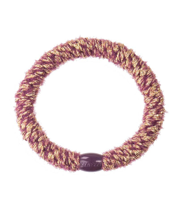 Kknekki Haargummi Velvet Glitter Bordeaux