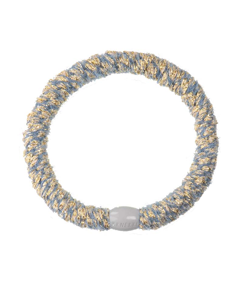 Kknekki Haargummi Velvet Glitter Jeansblue