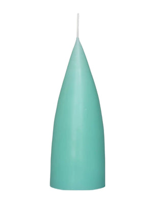 Cone-Shaped Candle Mint Green