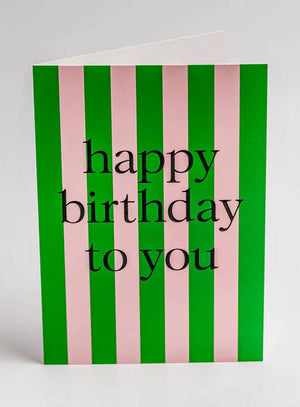 Lagom Design - Parasol Happy Birthday To You Klappkarte