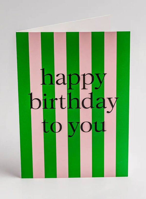 Lagom Design - Parasol Happy Birthday To You Klappkarte