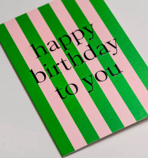 Lagom Design - Parasol Happy Birthday To You Klappkarte