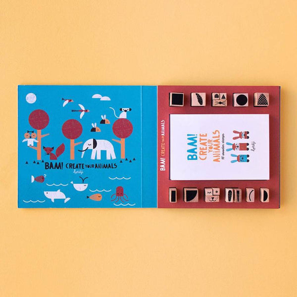 Bam! Animals Stempelset