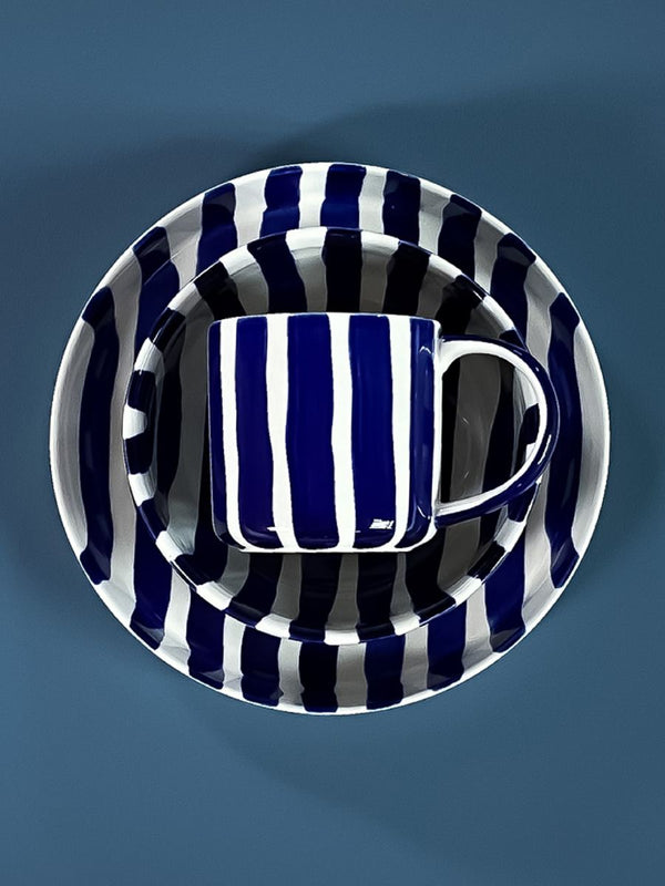 Becher Stripes Mare Blue