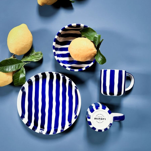 Becher Stripes Mare Blue