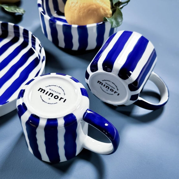 Becher Stripes Mare Blue