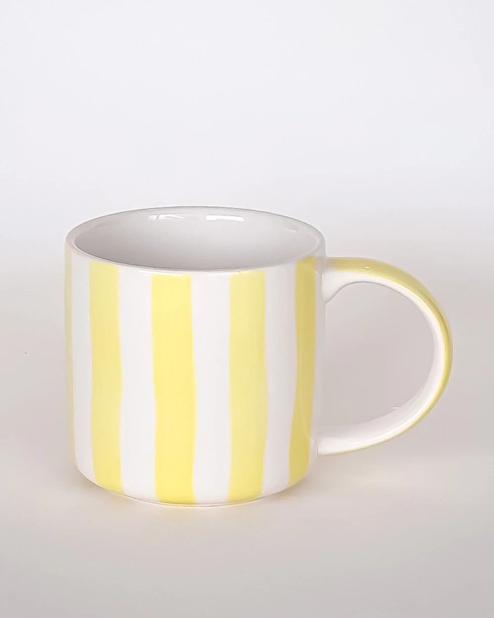 Becher Stripes Spiaggia Yellow