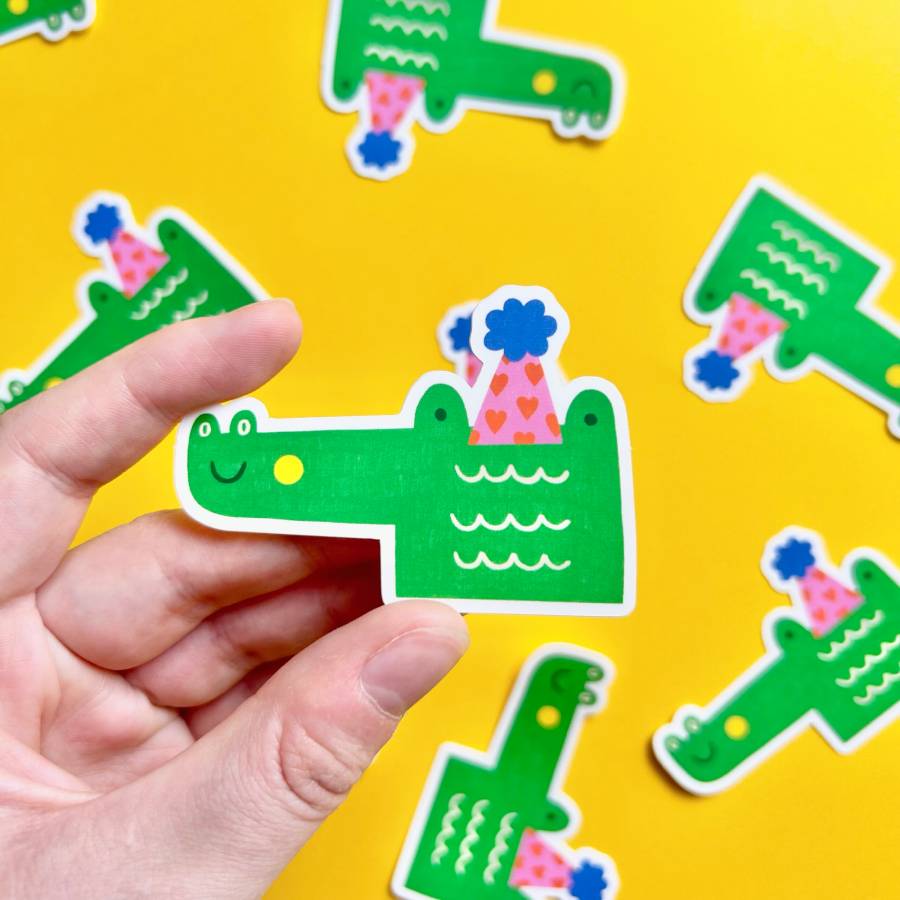 Croco Sticker