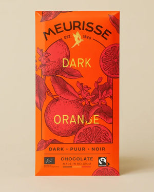 Meurisse Dunkle Schokolade (73%) mit Orange - 100g