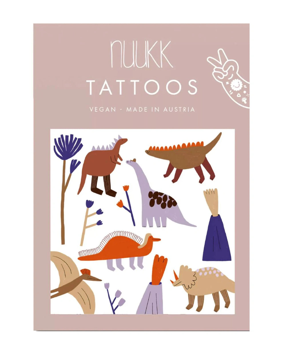 Vegane Tattoos Dino Crew by Anna Katharina Jansen