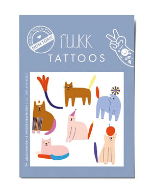 Nuukk - Organic Tattoos Cat Crew by Anna Katharina Jansen