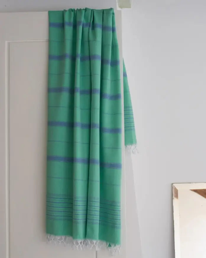 Ottomania - Hamamtuch Ege Jade Green Ocean Blue