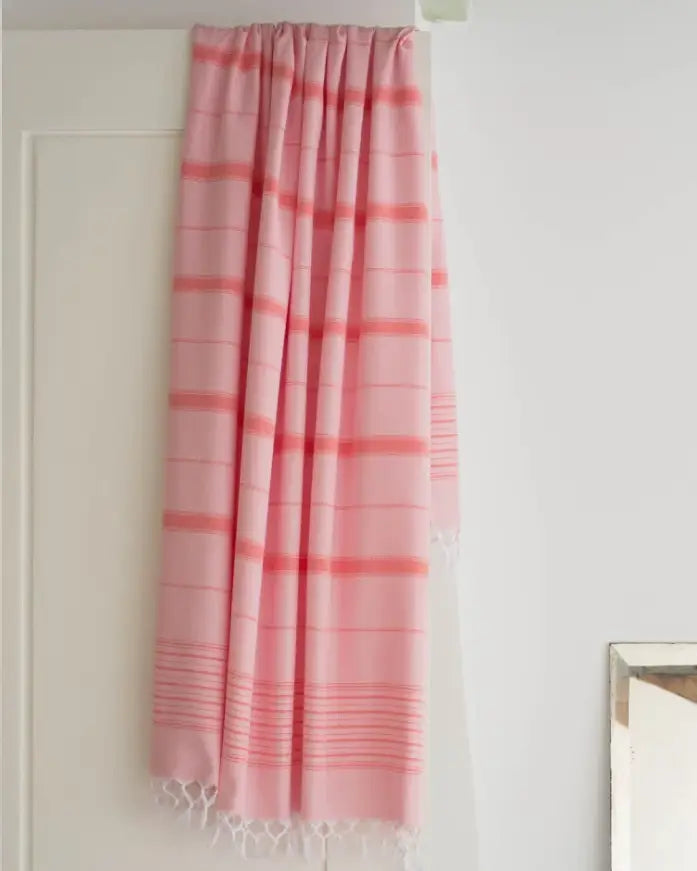 Hamamtuch Ege Powder Pink Coral