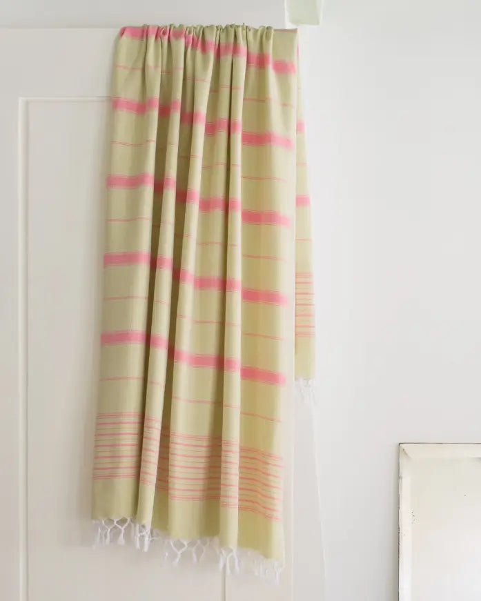 Hamamtuch Ege Linden Candy Pink