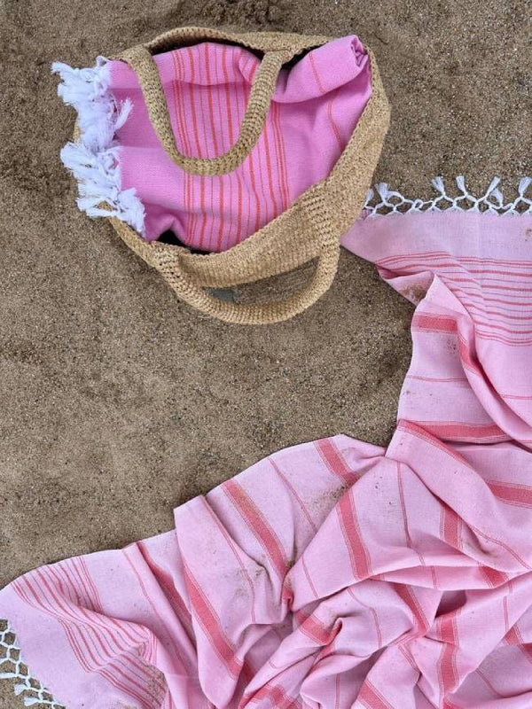 Hammamtuch Ege Sorbet Pink Mandarin
