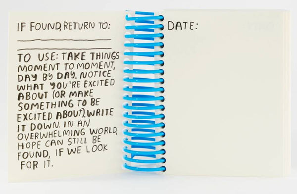 Things I'm Looking Forward To Notizbuch