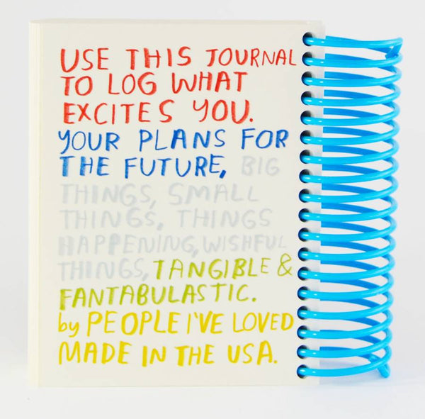 Things I'm Looking Forward To Notizbuch