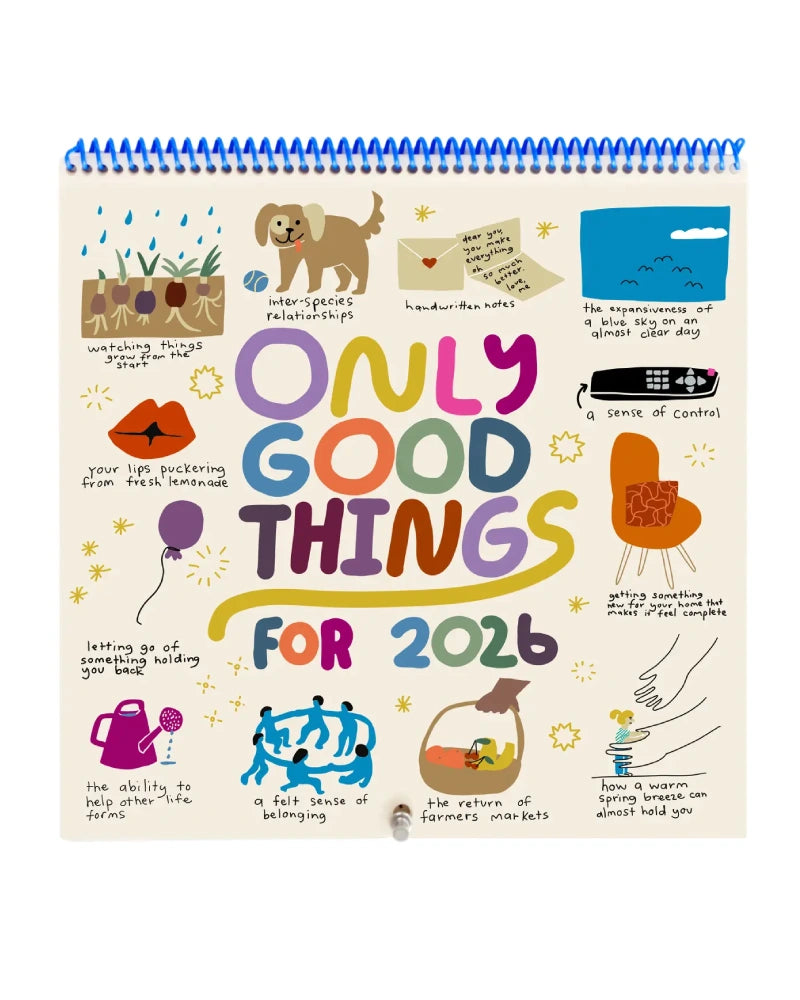 2026 Only Good Things Wandkalender