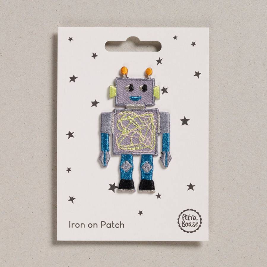 Roboter Aufnäher (zum Aufbügeln)