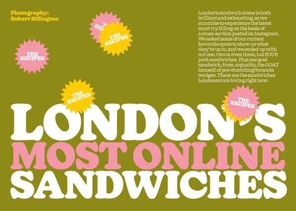Pit Magazine Issue 14: Sandwiches