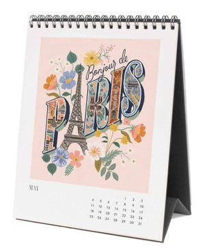 2025 Greetings From Around The World Tischkalender