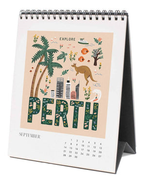 2025 Greetings From Around The World Tischkalender
