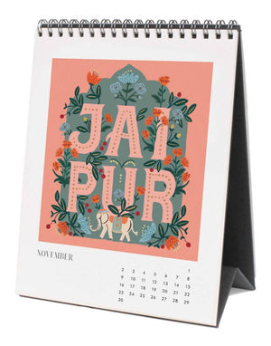 2025 Greetings From Around The World Tischkalender
