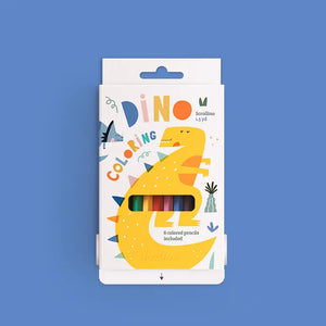 Scrollino Dino Coloring