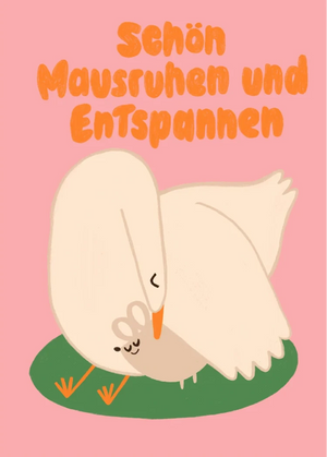 Slinga - Mausruhen & Entspannen Postkarte