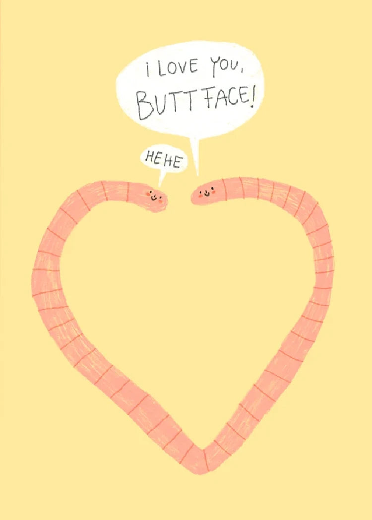 Slinga - Buttface Postkarte