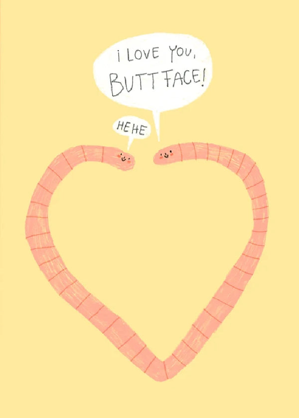 Slinga - Buttface Postkarte
