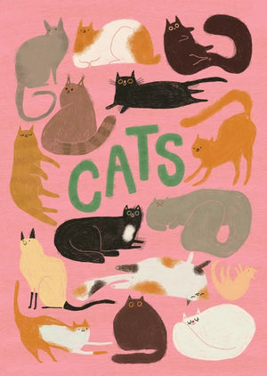 Cats Print Din A4