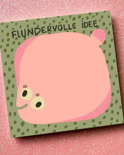 Flundervolle Idee Block
