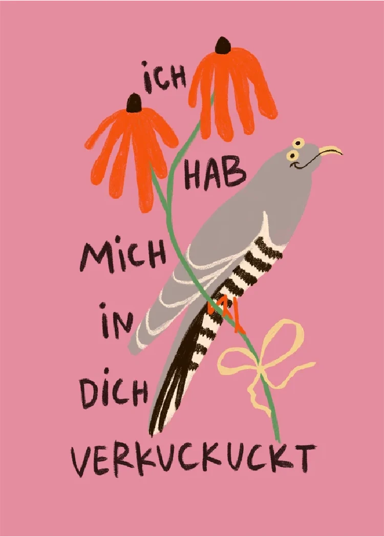 Slinga - Verkuckuckt Postkarte