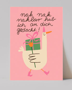 Nak Nak Naklar Postkarte