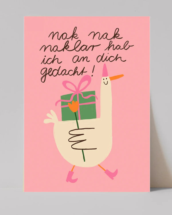 Nak Nak Naklar Postkarte