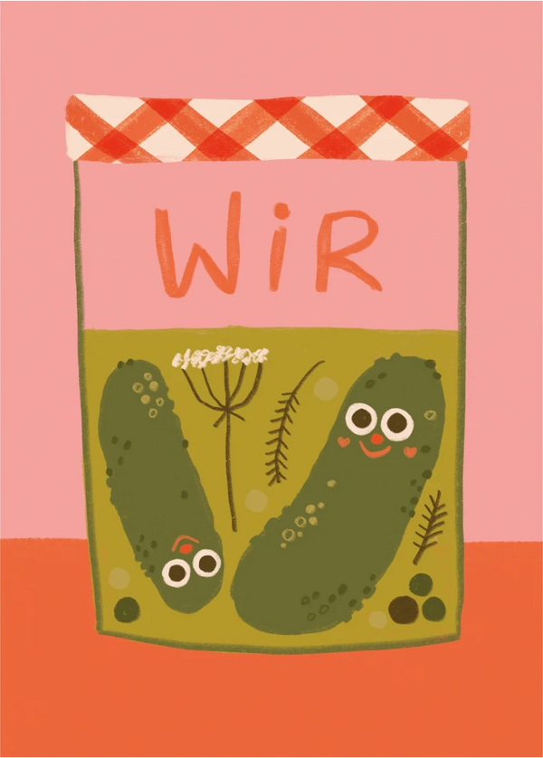 Slinga - Wir Postkarte