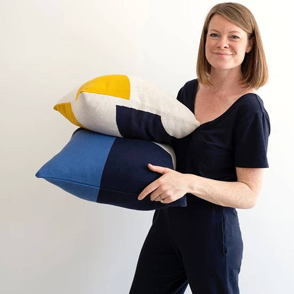 Ilo Navy Kissen (50x50cm)