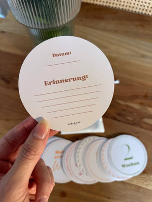 Mein erstes Jahr | Baby Meilensteinkarten