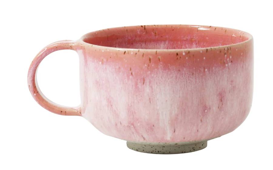 Mion Mug Cream Cerise