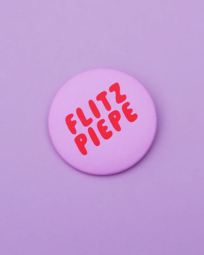 Button Flitzpiepe Rot